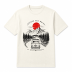 Escape The Noise Regular Travel Graphic T-Shirt – Premium Cotton Unisex Tee
