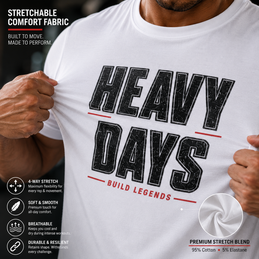 HEAVY DAYS Gym T-Shirt