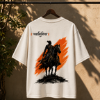 Swaminishtha Oversized T-Shirt | Premium 240 GSM Off-White Streetwear