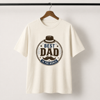 Best Dad In The World Premium Graphic Regular size T-Shirt for Men