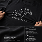 DISCIPLINE Gym T-Shirt