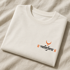 Swaminishtha Oversized T-Shirt | Premium 240 GSM Off-White Streetwear