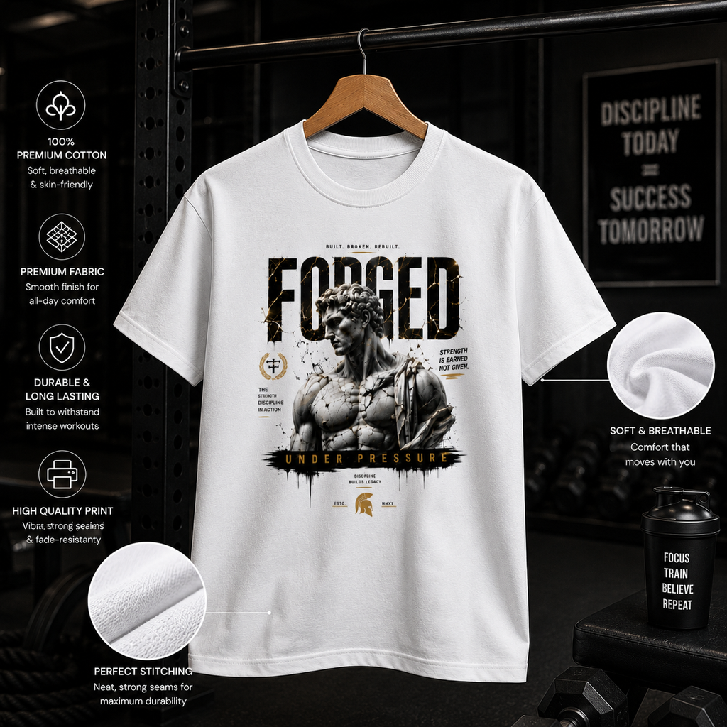 FORGED UNDER PRESSURE Gym T-Shirt
