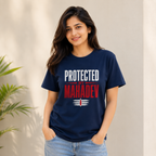 Protected by Mahadev | Premium Graphic T-Shirt for Men & Women | 100% Cotton